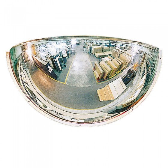 Miroir de sécurité intérieur 1/4 de sphère