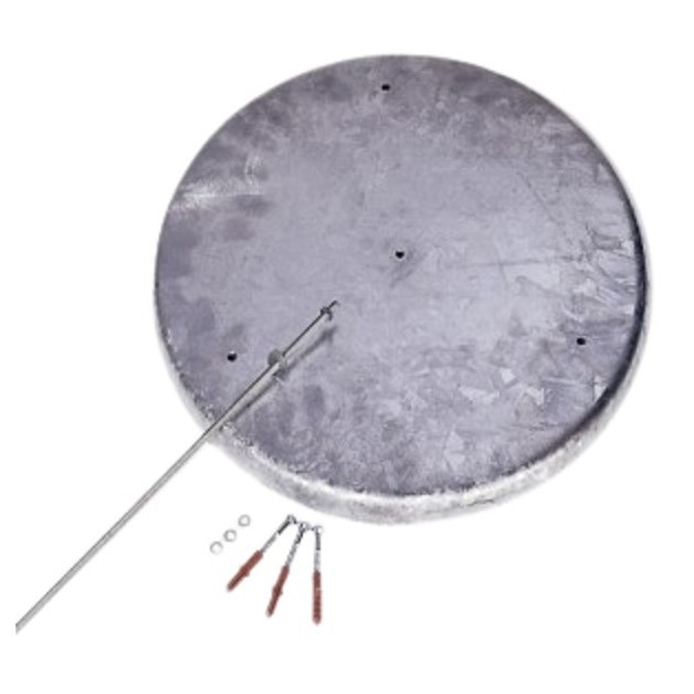 Ronde de fixation pour cendrier sablier conique
