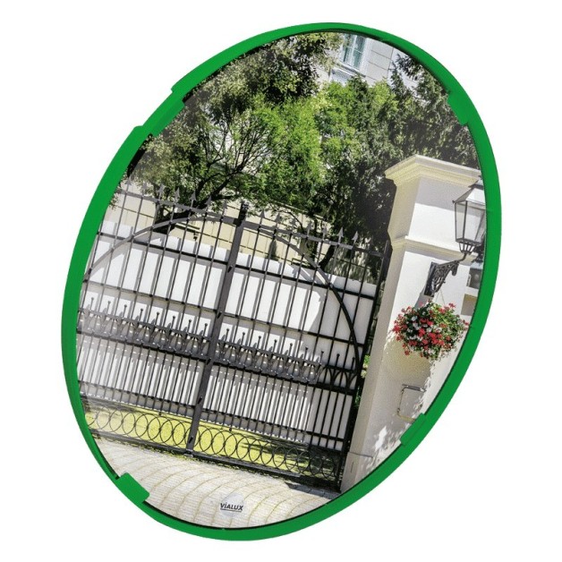 Miroir de sortie de voie cadre vert