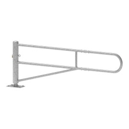 Barrière tournante galvanisé longueur 3 m galvanisé