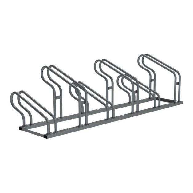 Support vélos Optimum 6 places avec arceaux antivol