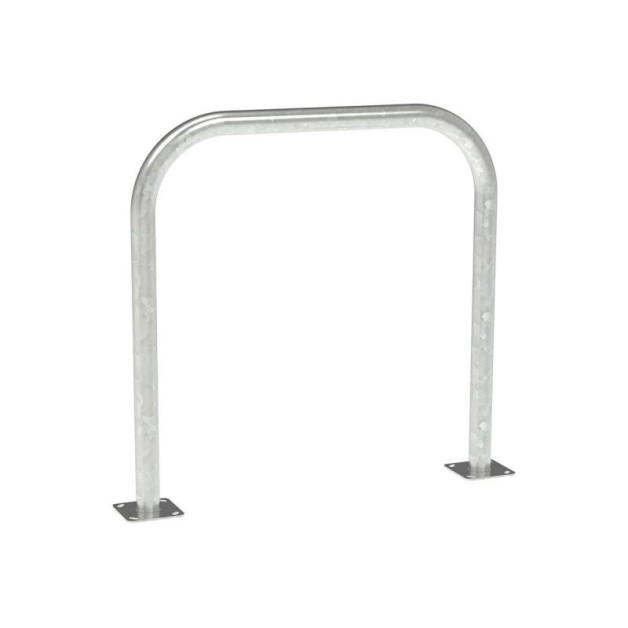 Arceau Ø 60 mm longueur 1000 mm finition galvanise sur platines