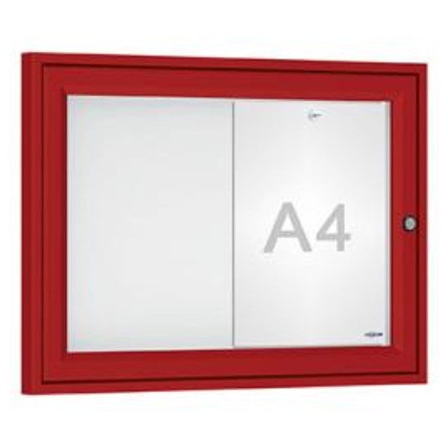 Vitrine Tradition|Vitrine d'extérieur simple ou double battant