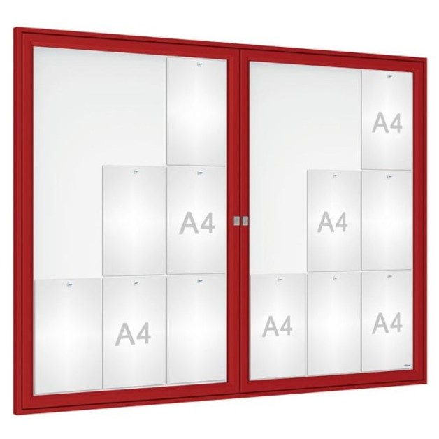18 A4 finition Bleu RAL 3004