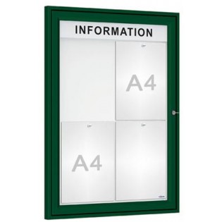 4 A4 finition Vert RAL 6005