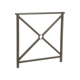Barriere Lisbonne 1000 mm simple croix finition Gris Procity