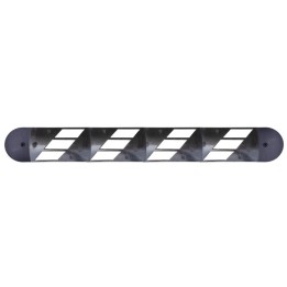 Ralentisseur Easy5025 noir avec bandes blanches