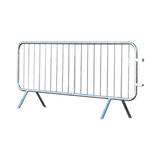 Barrière de sécurité longueur 2,50 m composée de 18 barreaux