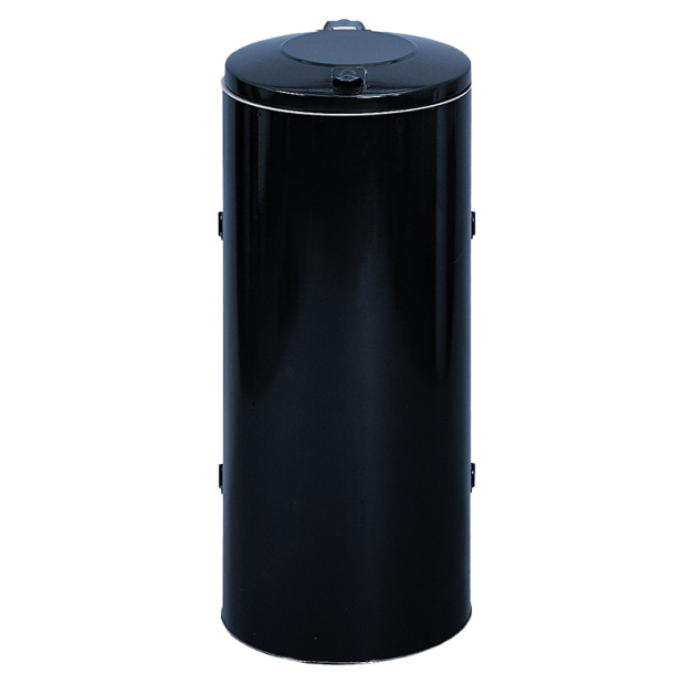Poubelle compacte double battant Anthracite