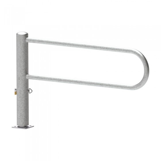 Barrière tournante longueur 2 m finition galva