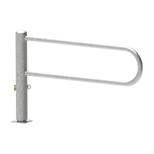 Barrière tournante longueur 2 m finition galva