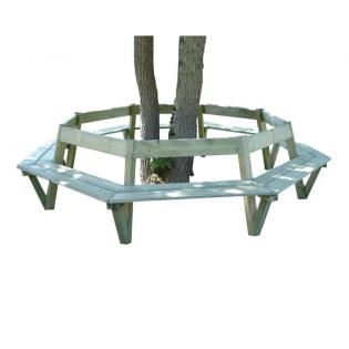 Blanc Tour d'arbre Turin en bois