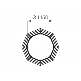 Plan banc d'arbre Turin