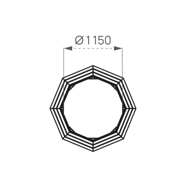 Plan banc d'arbre Turin