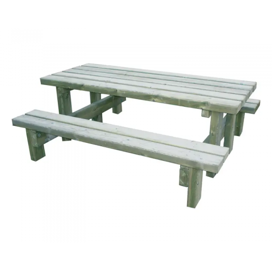 Table de pique nique en bois Lille
