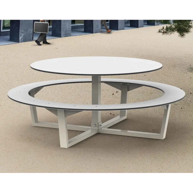 Table de pique nique en acier Rome