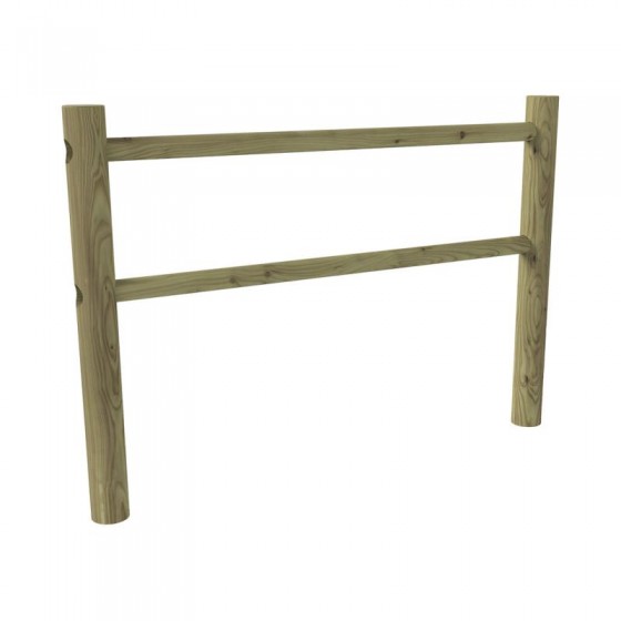 Clôture en bois Rodin