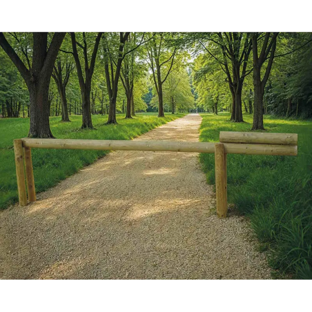 Barrière en bois levante Turin