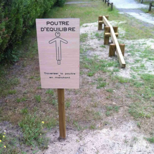 Panneaux poutre d'équilibre