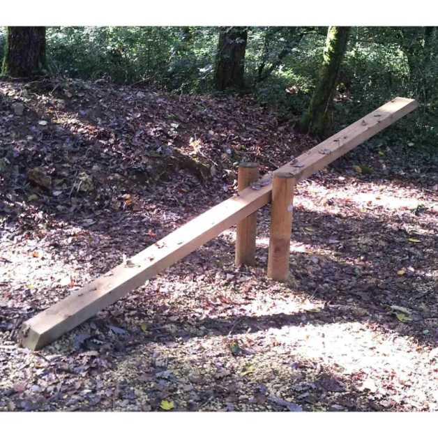 Poutre mobile en bois