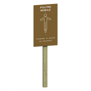 Panneau poutre mobile