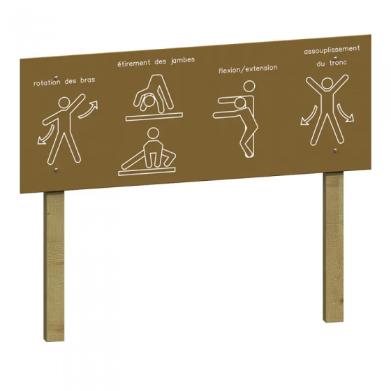 Panneau d'échauffement