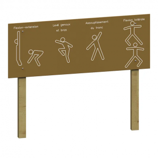 Panneaux étirements en bois