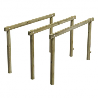 Barres parralèles en bois