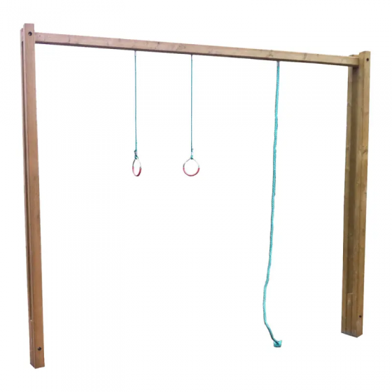 Portique 2 agrés en bois