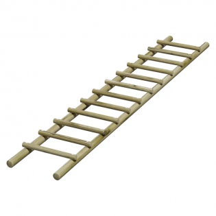 Sauts de grenouille en bois