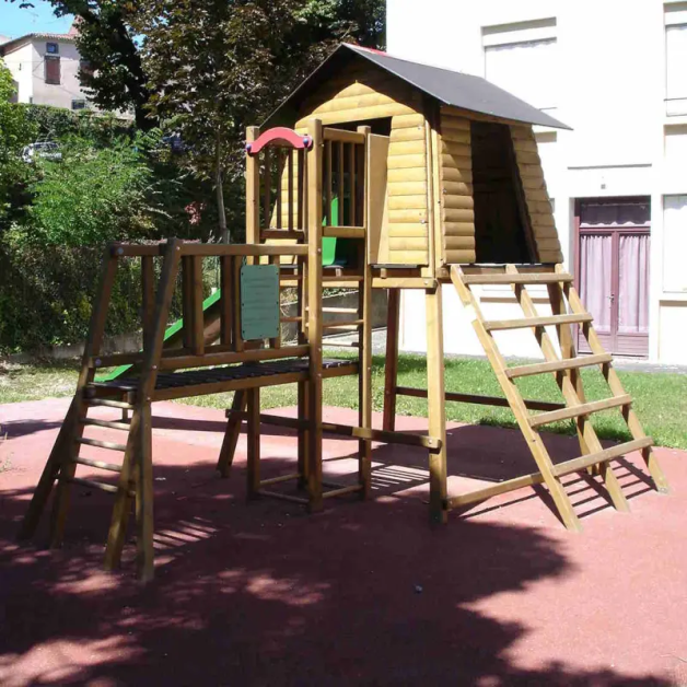 Jeux multi-activités Cabane de l'ours BOIS