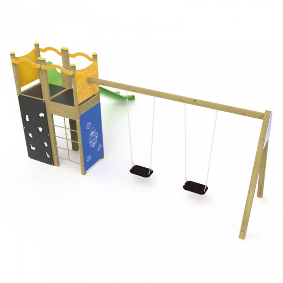 jeux enfants multi-activités JE11 BOIS