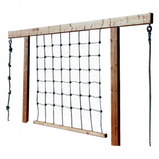 Parcours d'obstacle à grimper