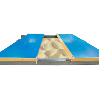 Bac à sable avec couvercle