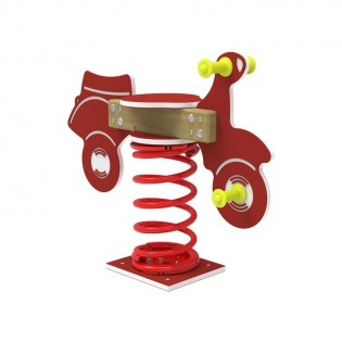 Jeux sur ressort Scooter