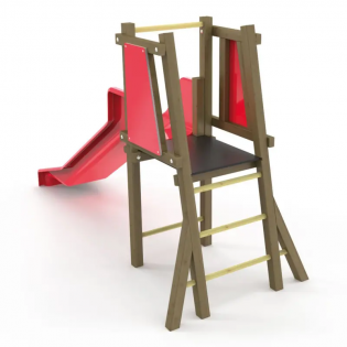 Toboggan hauteur 1100 mm