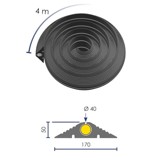 Protège câble WP170