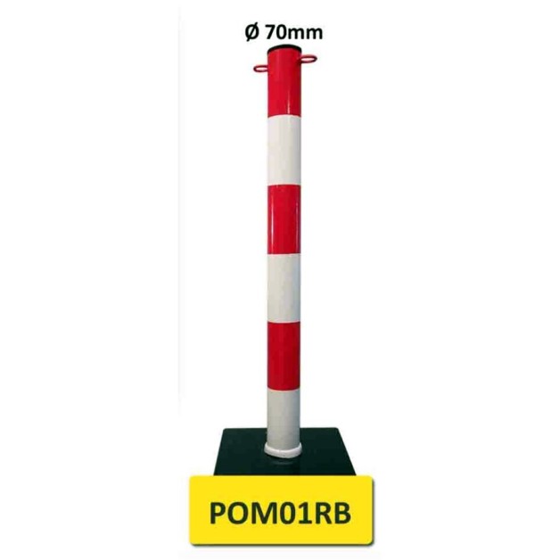 Poteaux de balisage à chaîne