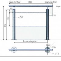 main courante inox