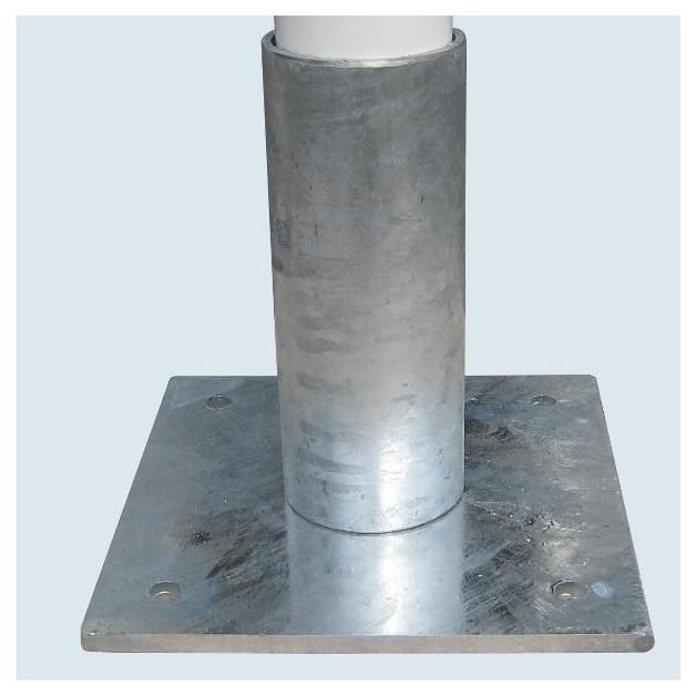 Poteau cigarette sur platine