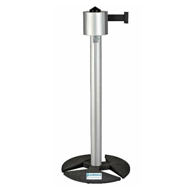 Poteau STORETRAK mono chromé 12 m
