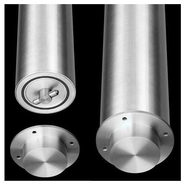 Poteau easy twist tête ronde ø 102 mm