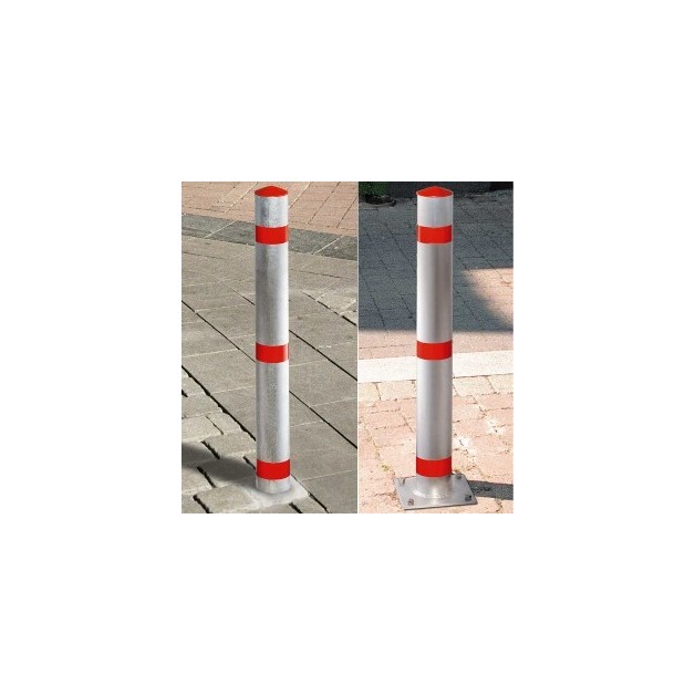 Poteau aluminium diametre 102 mm