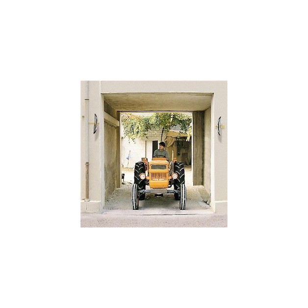 Miroir de sortie de garage grand angle