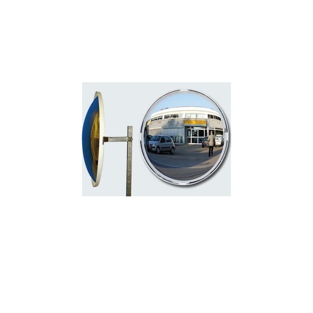 Miroir extérieur 3 directions cadre blanc