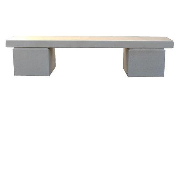 Banquette Merisier aspect pierre