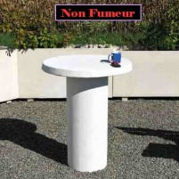 Table beton arme Cappuccino