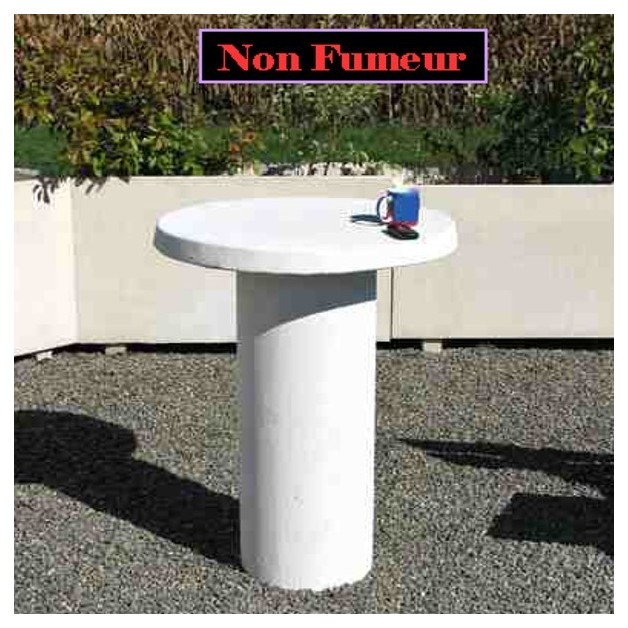 Table beton arme Cappuccino