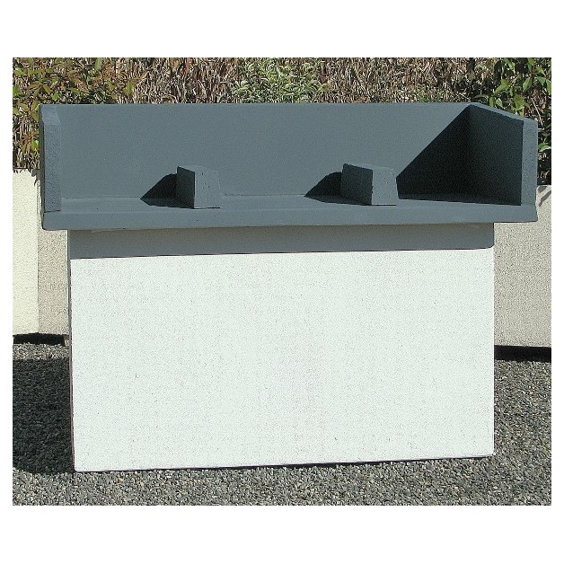 Barbecue béton Methane