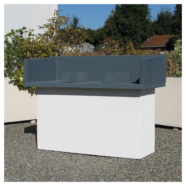 Barbecue beton exterieur Methane